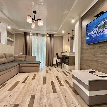 Apartpoltava Розкішна Студія З Кутовою Ванною, 1-Й Будинок Біля Корпусного Парку, Панорамний Балкон Extérieur photo